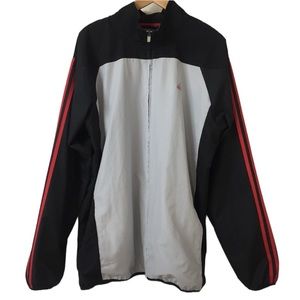 ADIDAS Full Zip Windbreaker Jacket Size L